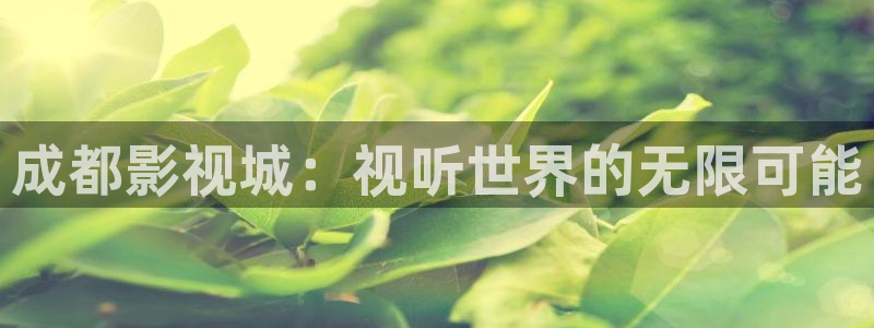 汤姆的电影院：成都影视城：视听世界的无限可能